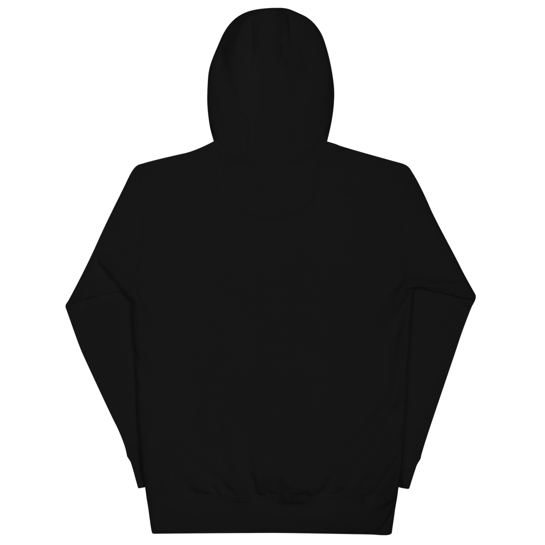 Distressed Hoodie - Black