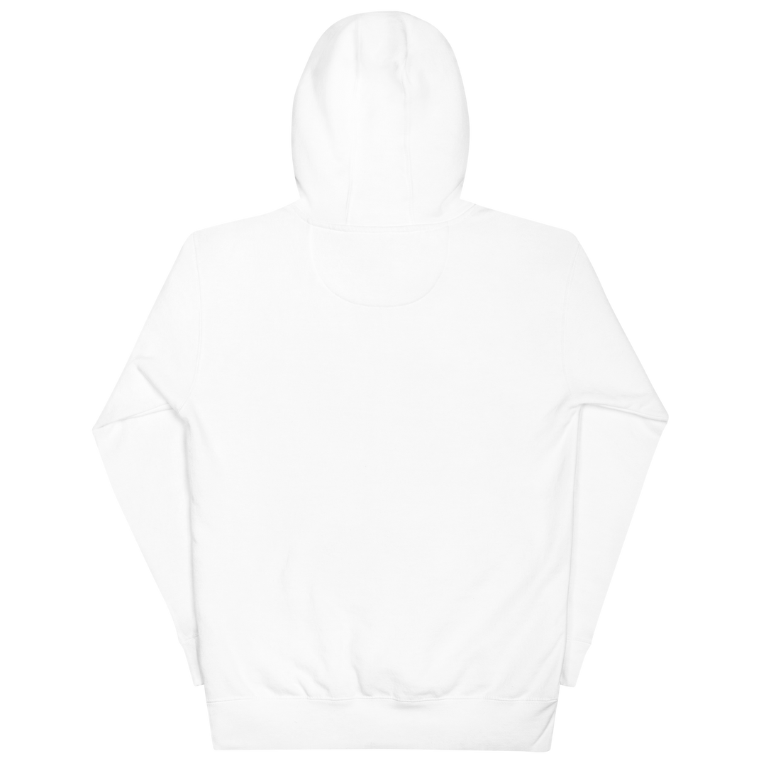Distressed Hoodie - White
