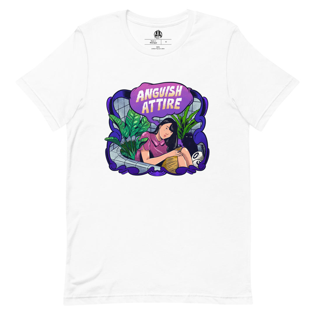 Distressed Tee - White