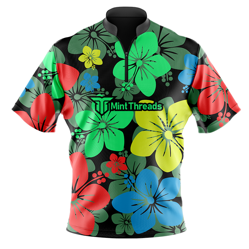 Floral Bowling Jersey